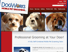 Tablet Screenshot of dogworksmpg.com